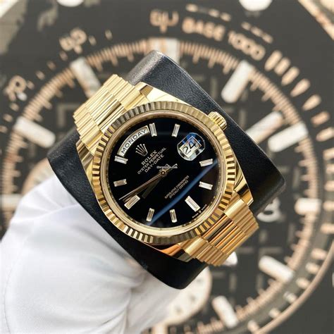 rolex black onyx|Rolex day date gold.